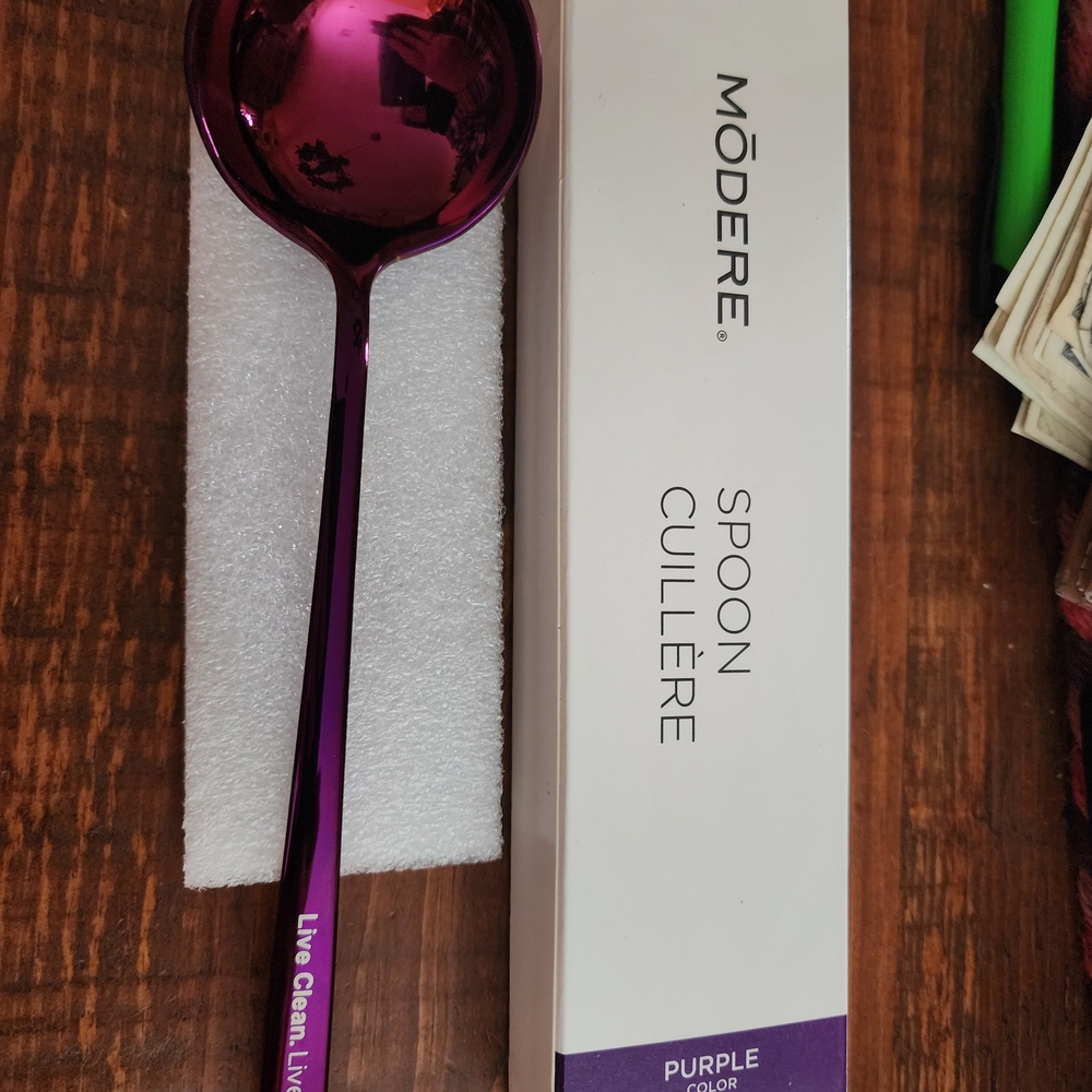 MODERE Purple Spoon